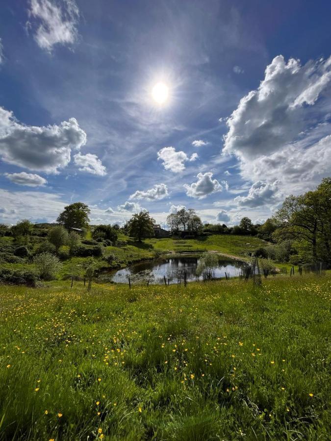 La Ferme Du Pont De Maumy, Cabane Au Bord De L'Etang Et Bain Nordique Busserolles ภายนอก รูปภาพ
