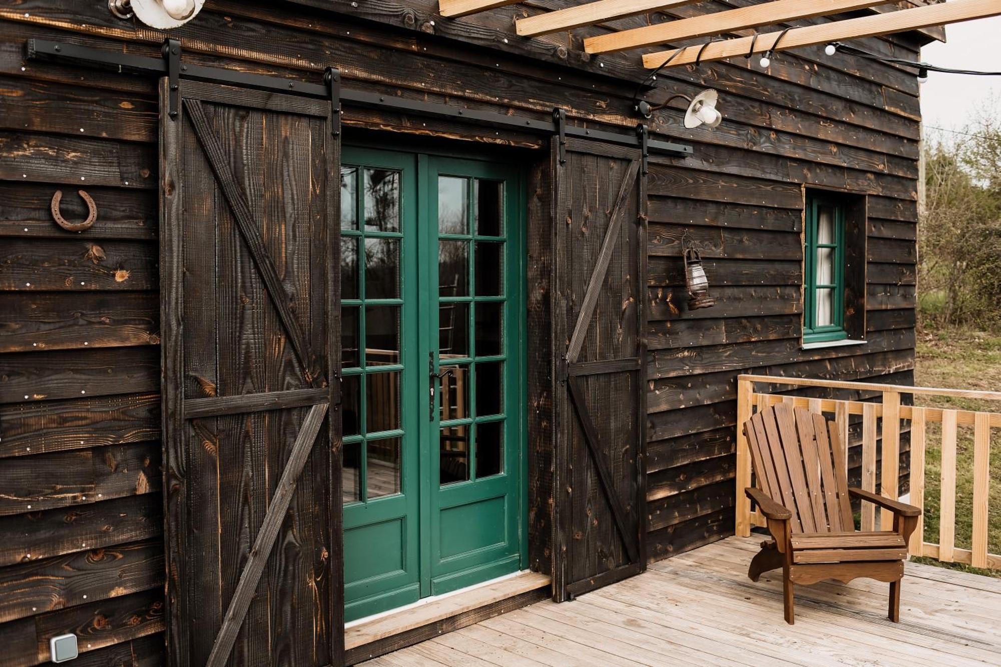 La Ferme Du Pont De Maumy, Cabane Au Bord De L'Etang Et Bain Nordique Busserolles ภายนอก รูปภาพ